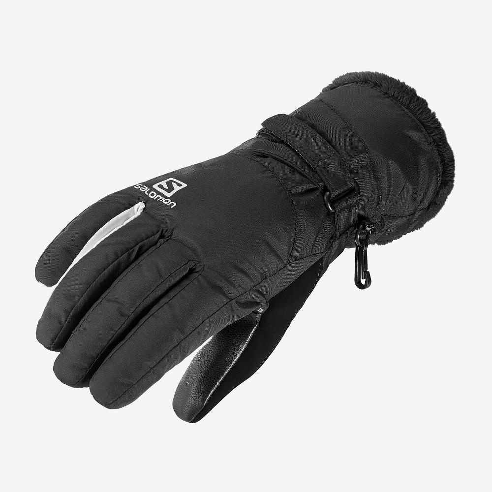 Salomon FORCE DRY W Guantes Mujer - Negras - Colombia (58374-AQXV)